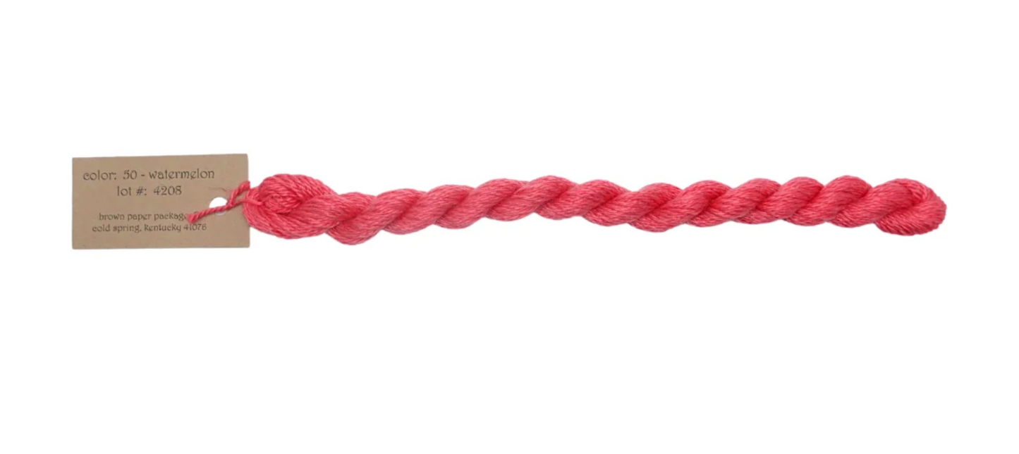 Silk & Ivory Skein - Watermelon 050