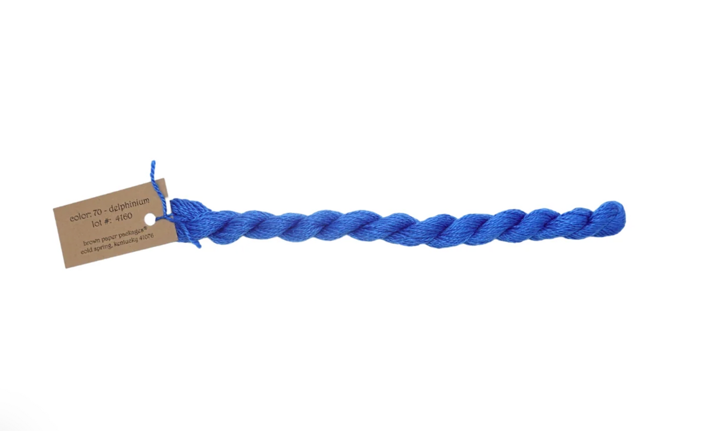 Silk & Ivory Skein - Delphinium 070