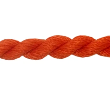Silk & Ivory Skein - Big Orange 091