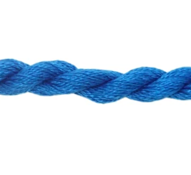 Silk & Ivory Skein - Blue Streak 092