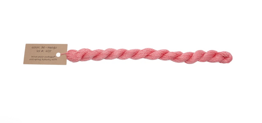 Silk & Ivory Skein - Mango 096
