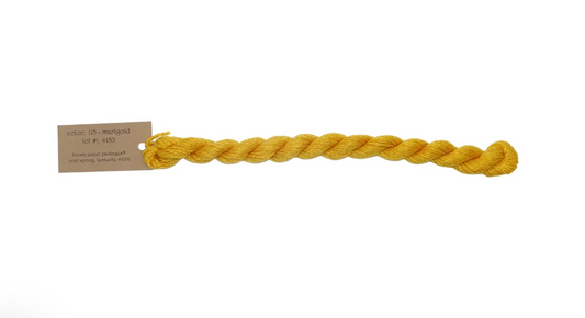 Silk & Ivory Skein - Marigold 115