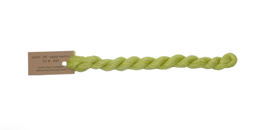 Silk & Ivory Skein - Apple Martini 155