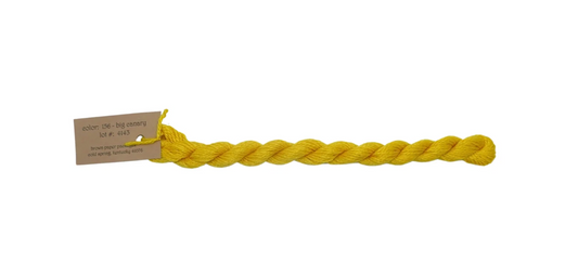 Silk & Ivory Skein - Big Canary 156