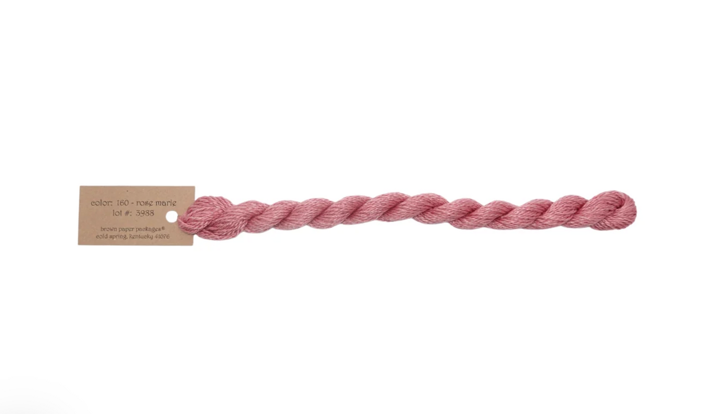Silk & Ivory Skein - Rose Marie 160