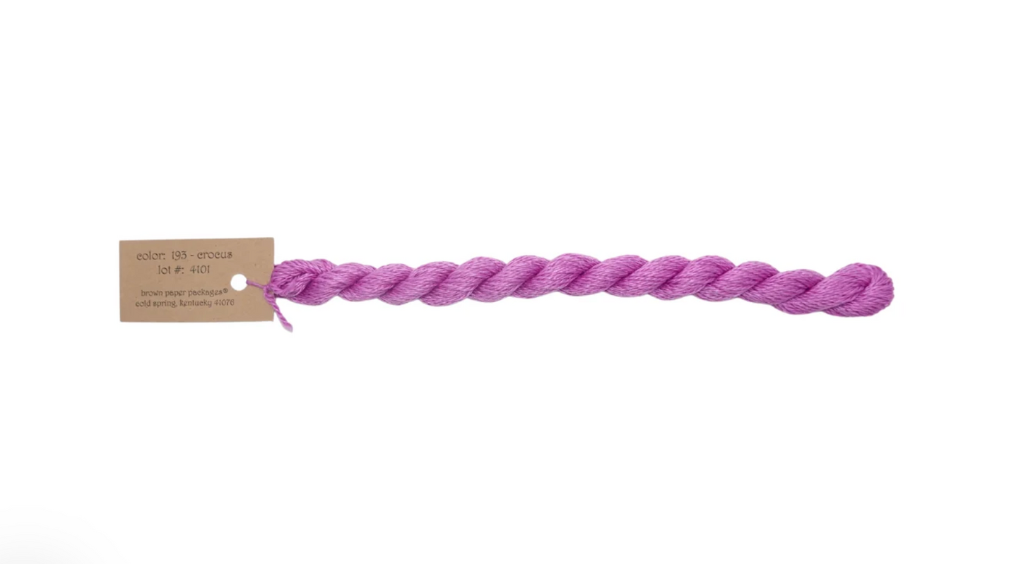 Silk & Ivory Skein - Crocus 193