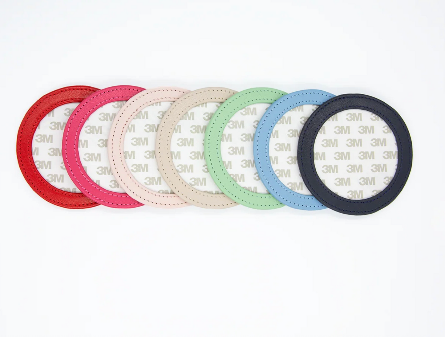 Round Leather Magnets