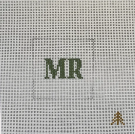 Mr. Needlepoint Canvas Insert for Koozie