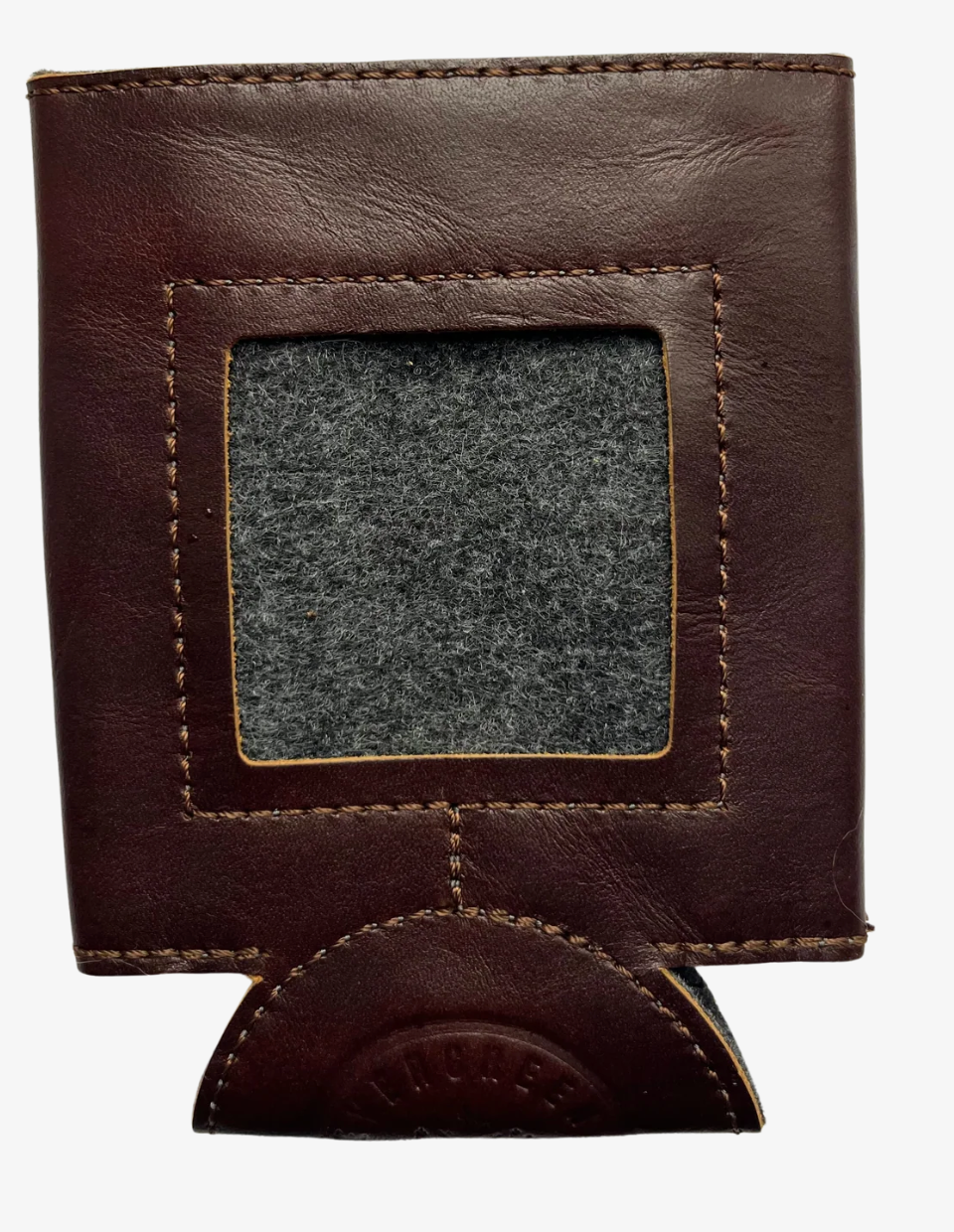 Self-Finishing Leather Can Cozy - Standard Can