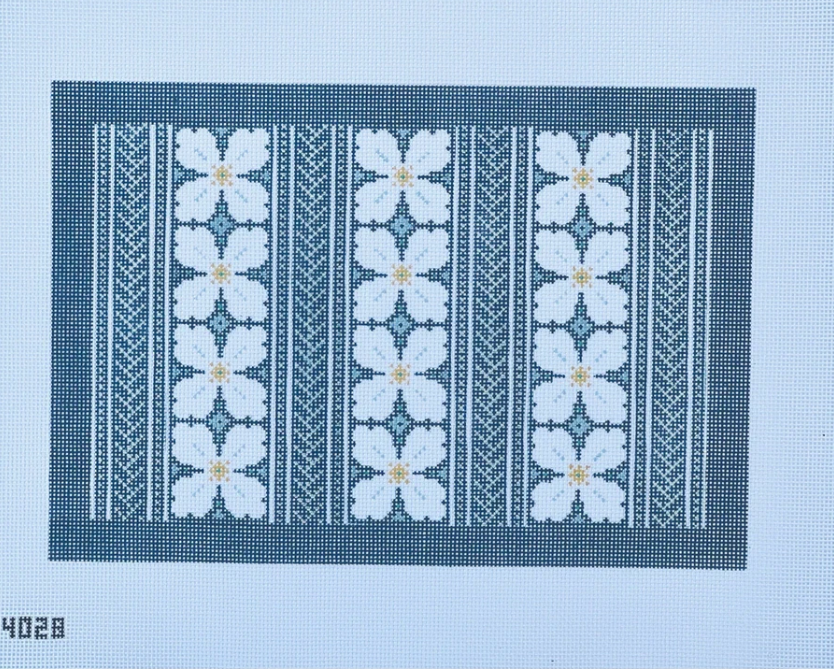 Navy Fair Isle Primrose Pillow