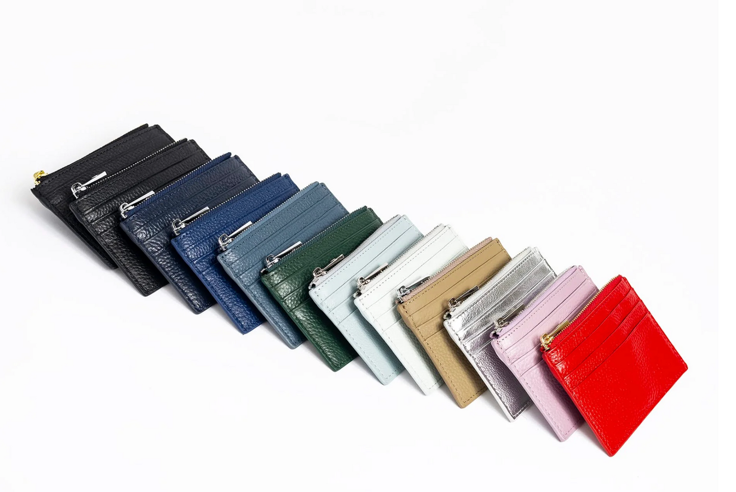 Self-Finishing Everyday Wallet with Keychain