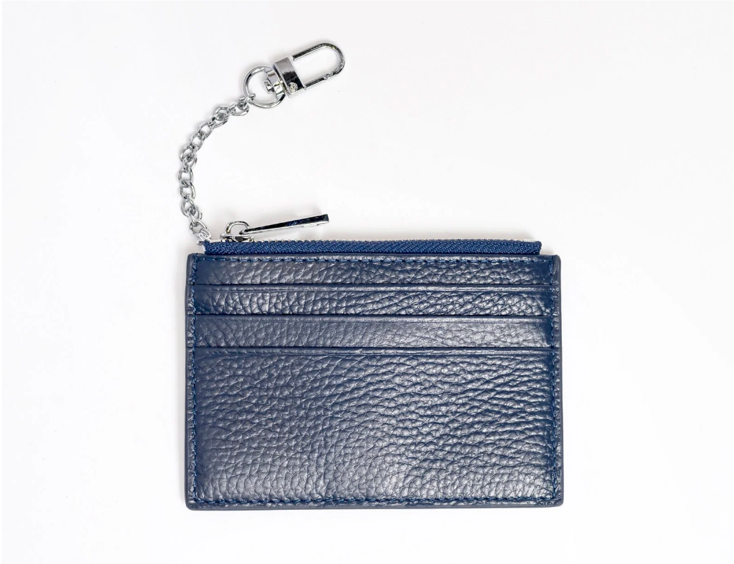 Self-Finishing Everyday Wallet with Keychain