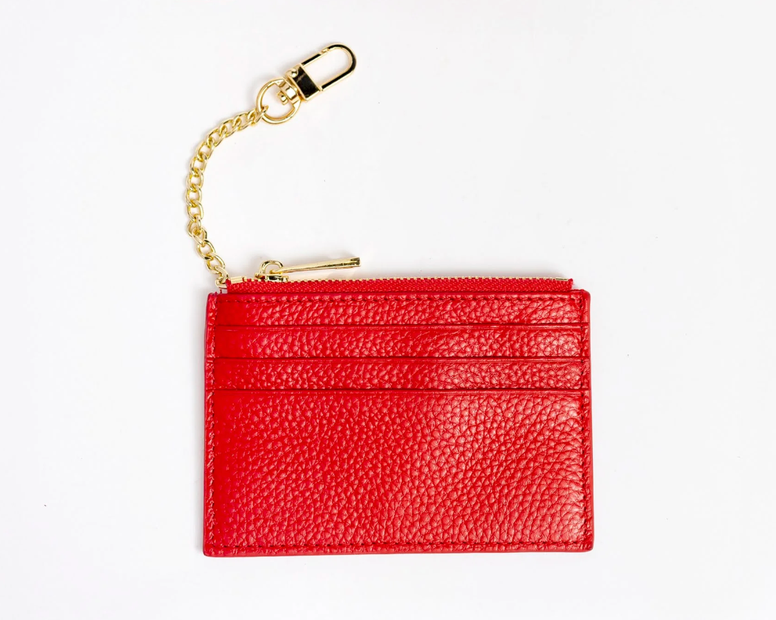 Self-Finishing Everyday Wallet with Keychain