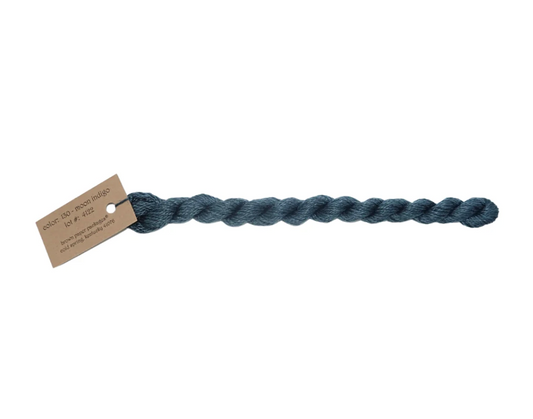 Silk & Ivory Skein - Moon Indigo 130