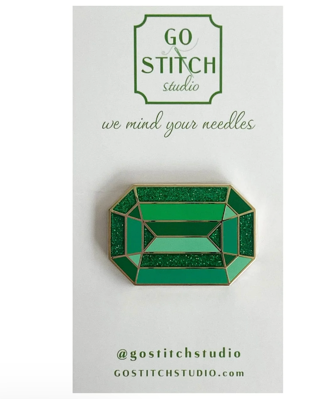 Green Diamond Needle MInder