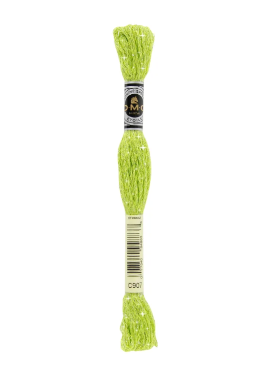 DMC Etoile 907 Light Parrot Green
