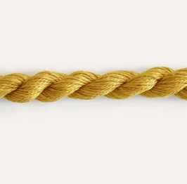 Silk & Ivory Skein - Mustard
