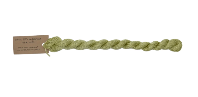 Silk & Ivory Skein - Sagebrush