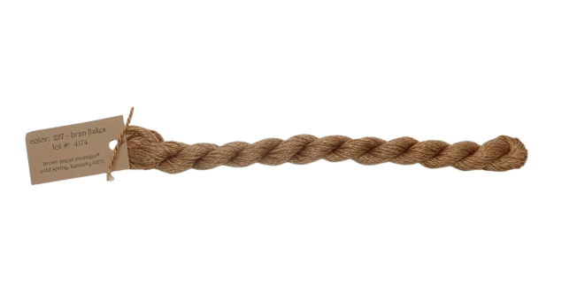 Silk & Ivory Skein - Bran Flakes