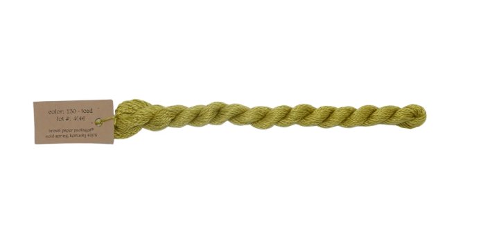 Silk & Ivory Skein - Toad