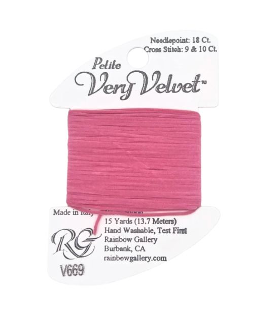 PETITE VERY VELVET MEDIUM RASPBERRY v669