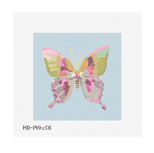 LG Green and Gold Butterfly