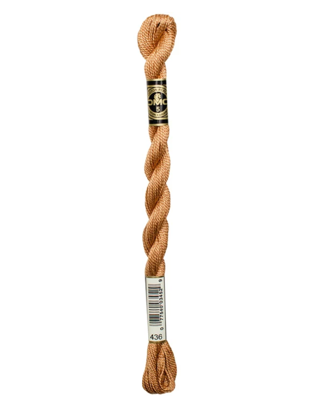 DMC Size 5 Pearl 436 Tan