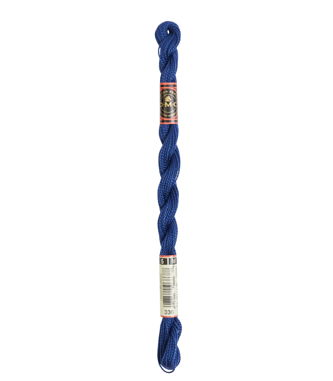 DMC Size 5 Pearl 336 Navy Blue