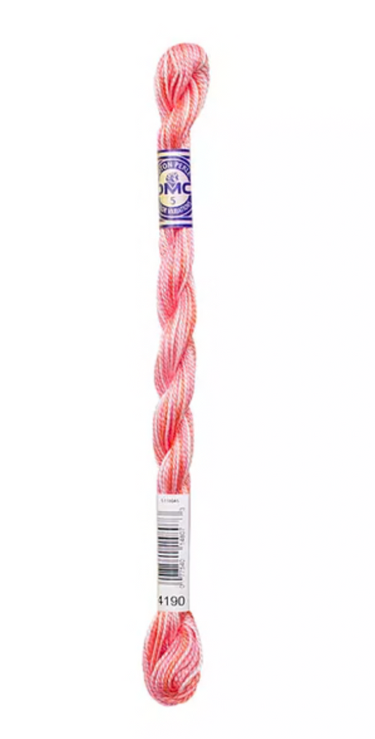DMC Pearl Variations 4190 Ocean Coral