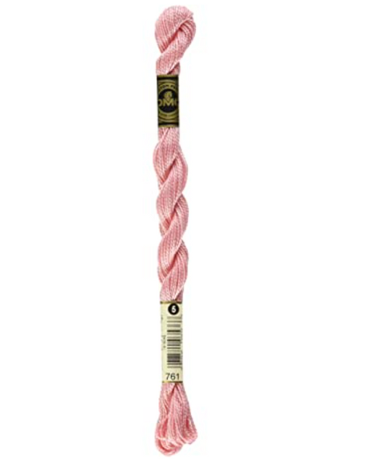 DMC Size 5 Pearl 761 Light Salmon