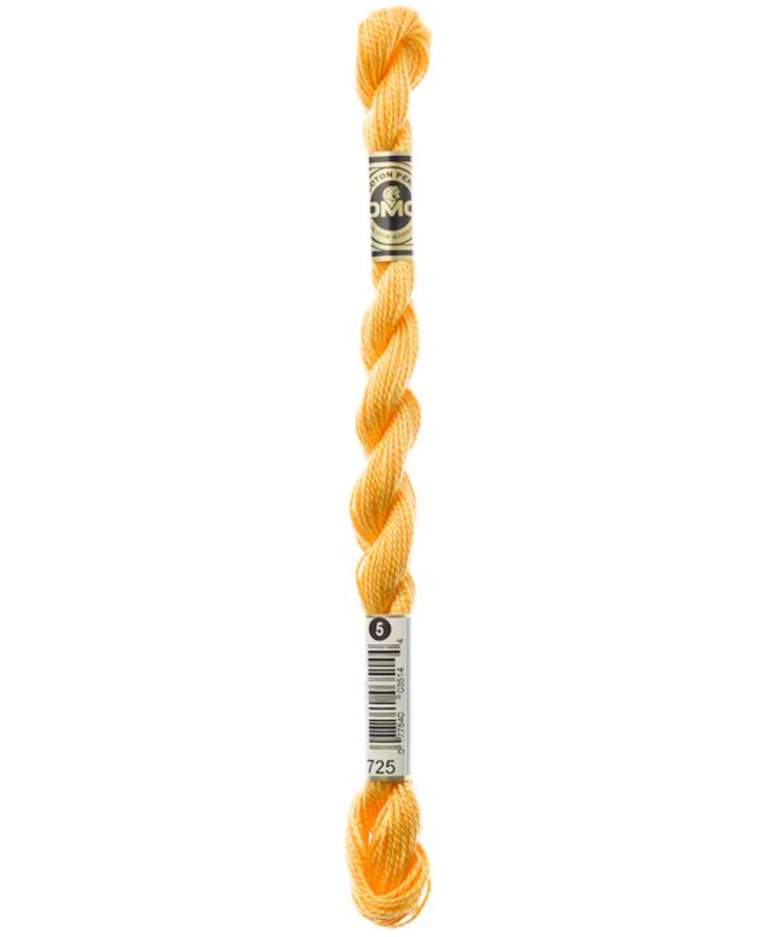 DMC Size 5 Pearl 725 Med. Light Topaz