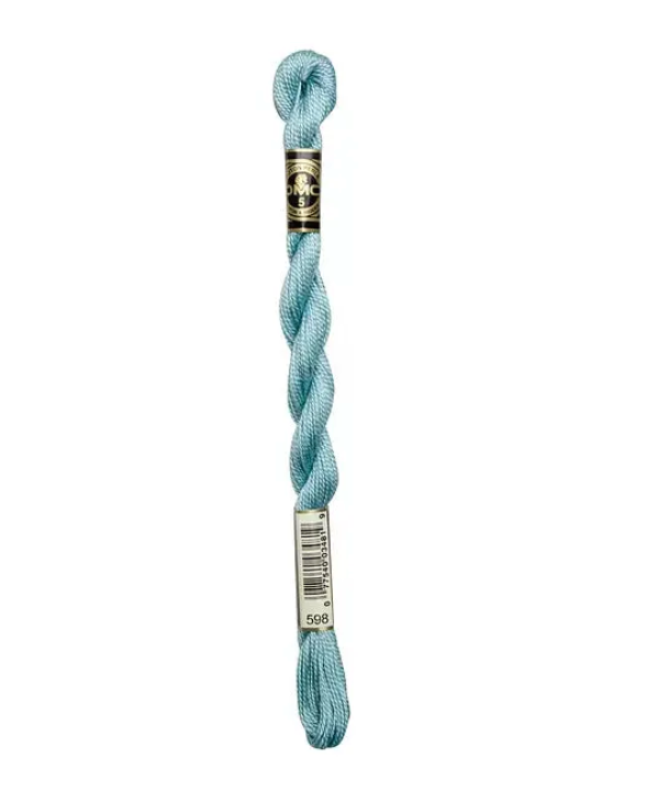 DMC Size 5 Pearl 598 Light Turquoise