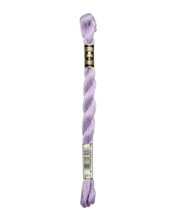 DMC Size 5 Pearl 211 Light Lavender