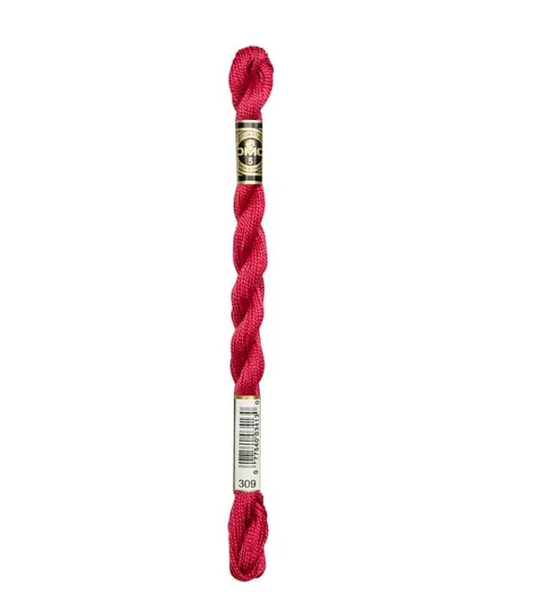 DMC Size 5 Pearl 309 Dark Rose