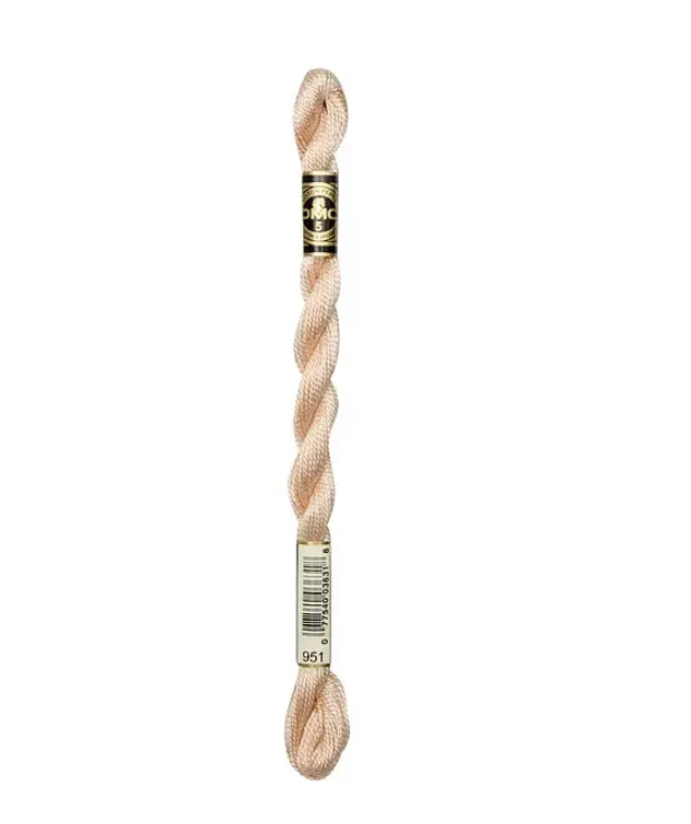 DMC Size 5 Pearl 951 Light Tawny