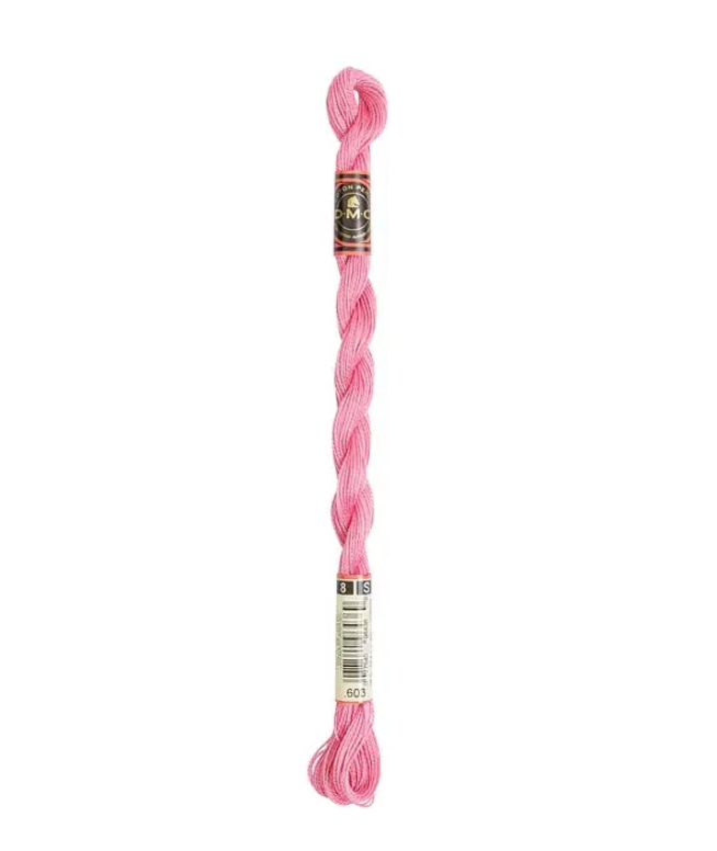 DMC Size 5 Pearl 603 Cranberry