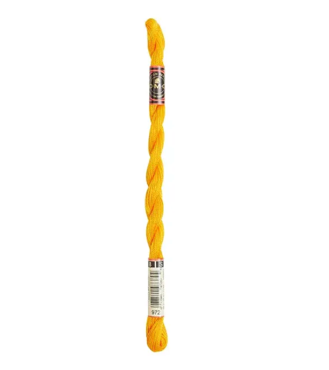 DMC Size 5 Pearl 972 Deep Canary