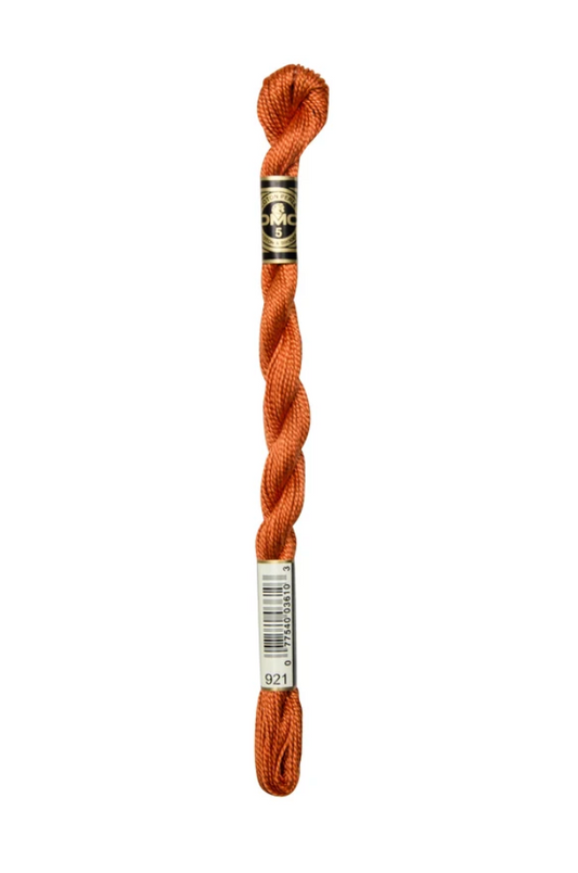 DMC Size 5 Pearl 921 Copper