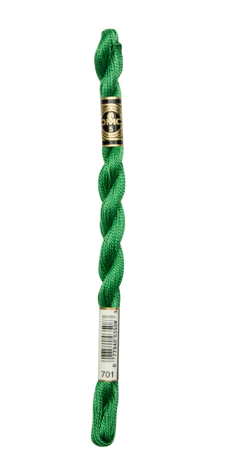DMC Size 5 Pearl 701 Light Green