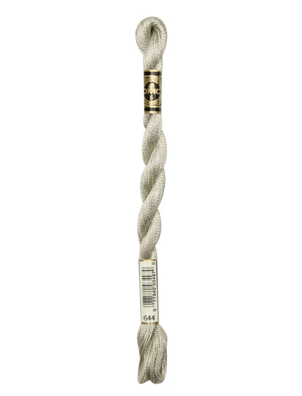DMC Size 5 Pearl 644 Med. Beige Gray