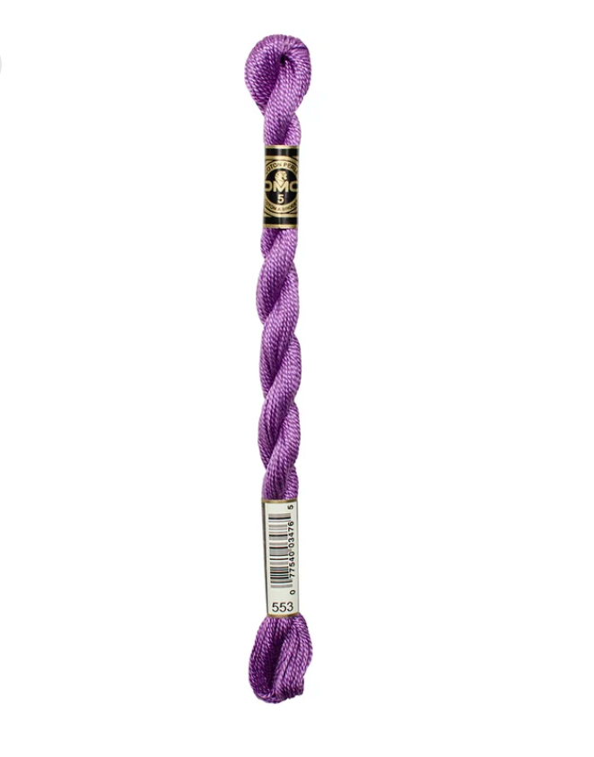 DMC Size 5 Pearl 553 Violet