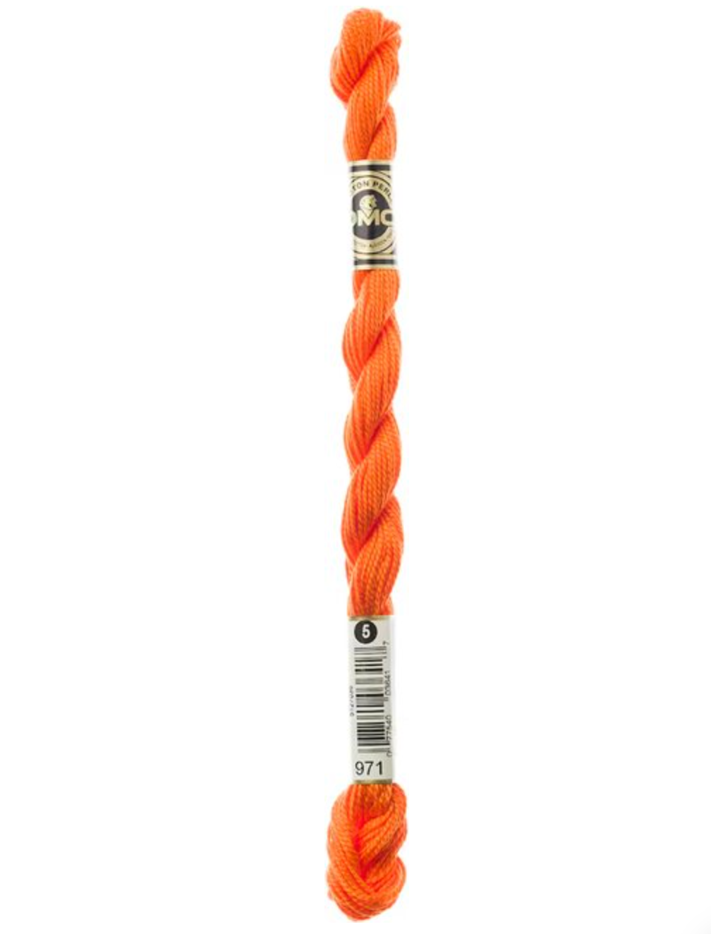 DMC Size 5 Pearl 971 Pumpkin