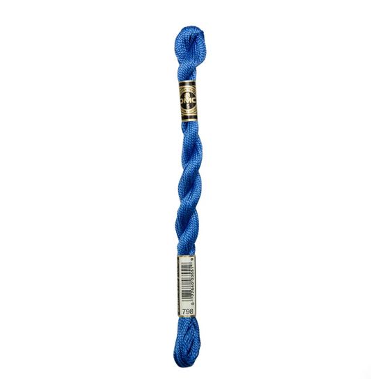 DMC Size 5 Pearl 798 Dark Delft Blue