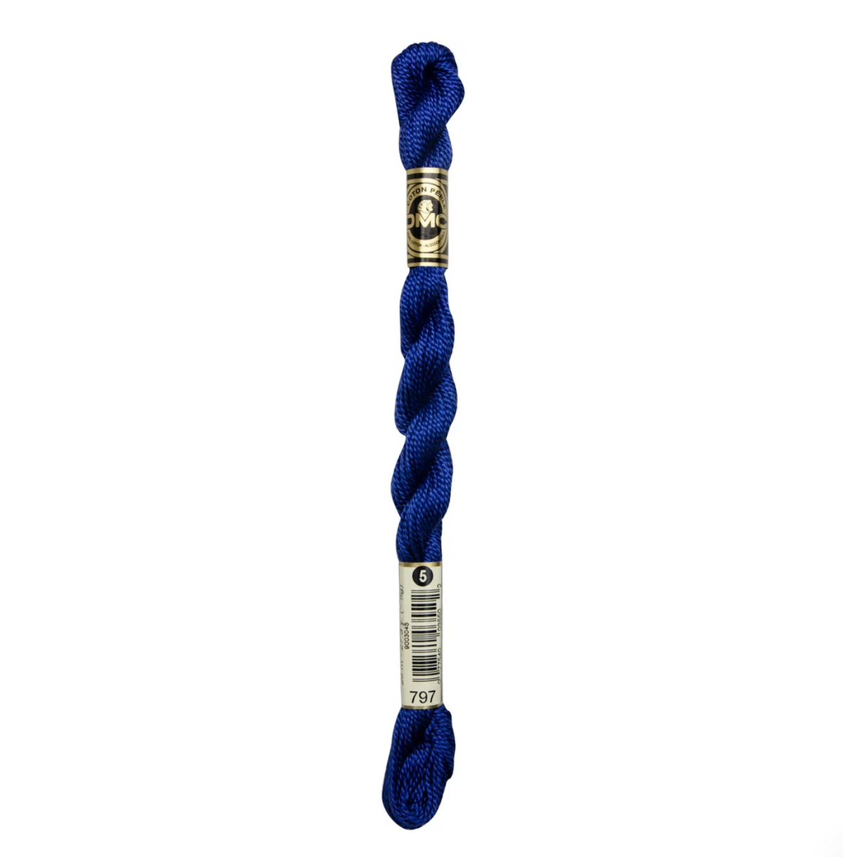 DMC Size 5 Pearl 797 Royal Blue
