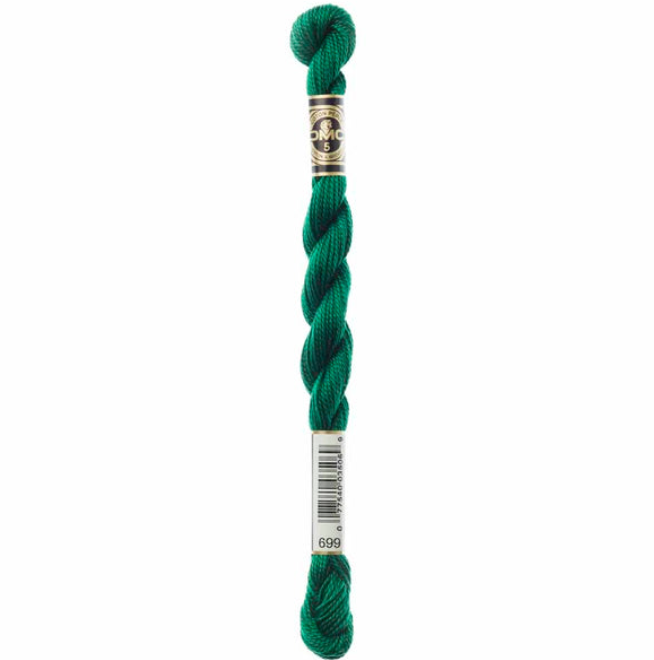 DMC Size 5 Pearl 699 Green