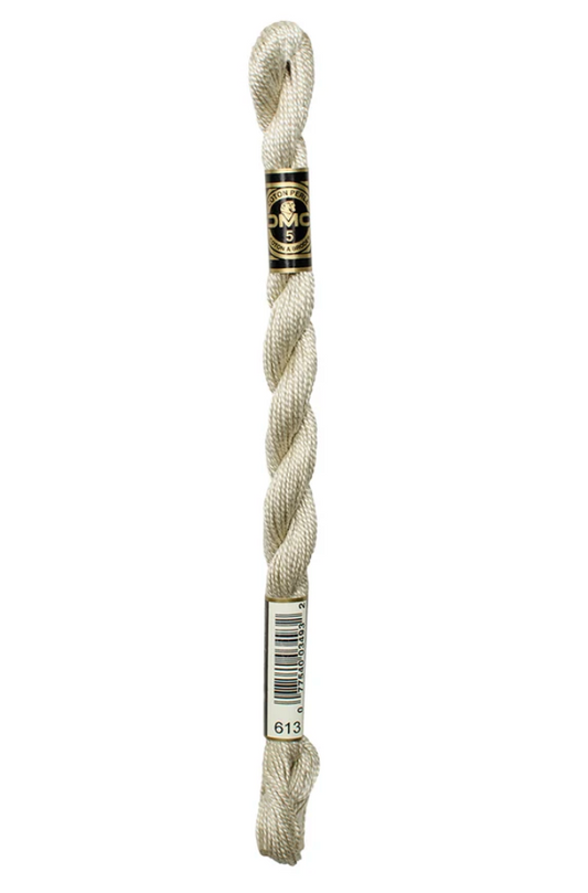 DMC Size 5 Pearl 613 Very Light Drab Brown