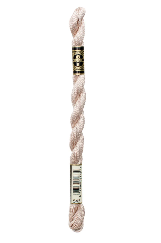 DMC Size 5 Pearl 543 Ultra Light Beige Brown