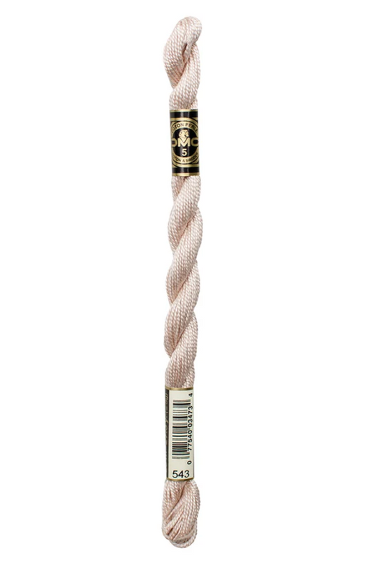 DMC Size 5 Pearl 543 Ultra Light Beige Brown