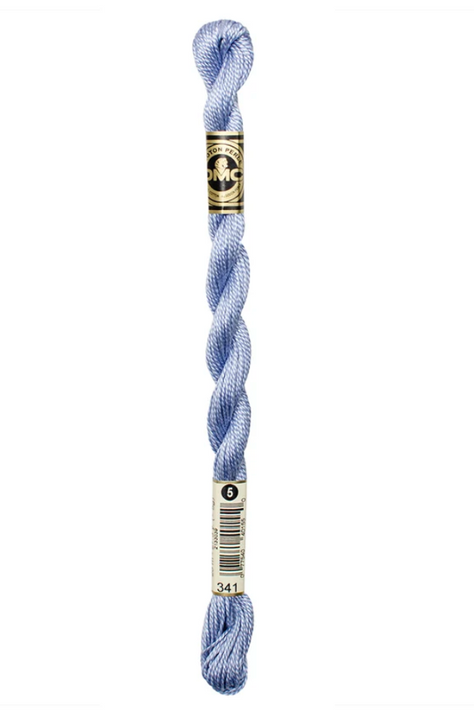 DMC Size 5 Pearl 341 Light Blue Violet