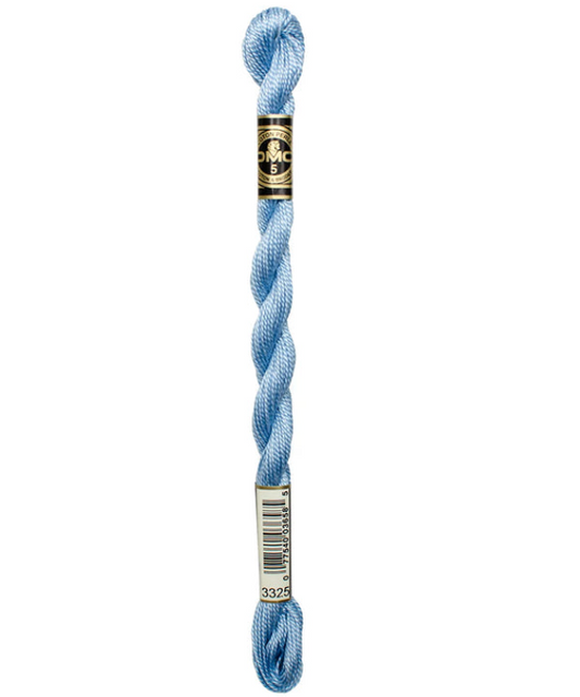 DMC Size 5 Pearl 3325 Light Baby Blue